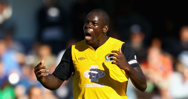 Chris Samba: Blackburn defender in talks with Anzhi Makhachkala about a move to Russia