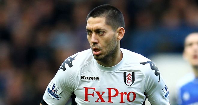 Clint Dempsey: In fine form for Fulham and talks have begun over a new three-year deal