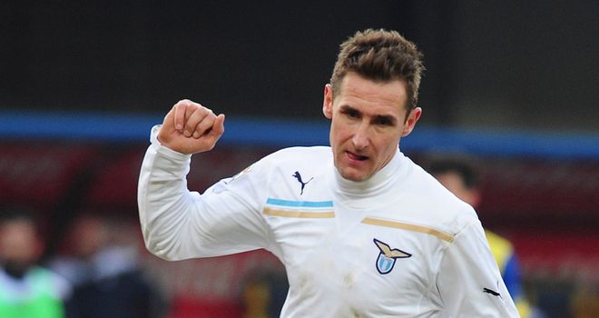 Miroslav Klose: Confident he will be fit in time for Euro 2012