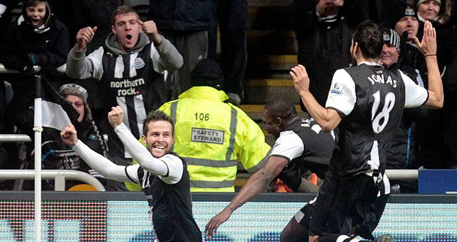 Yohan Cabaye: Newcastle's French midfielder is happy to be compared with Paul Scholes