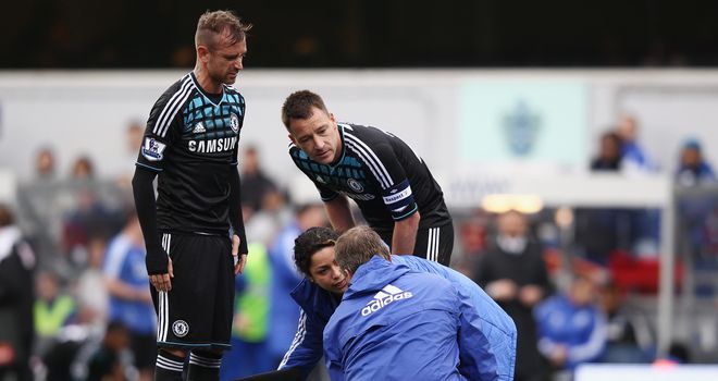 Ramires: Chelsea midfielder is expected to be out for a month with a knee injury