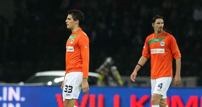 Danijel Aleksic: Has penned a three-and-a-half-year contract with St Etienne