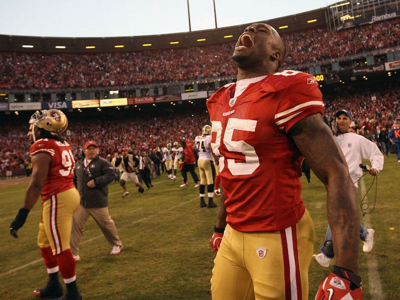 Vernon Davis was the hero for San Francisco 49ers as they eliminated the New Orleans Saints with a 36-32 win.