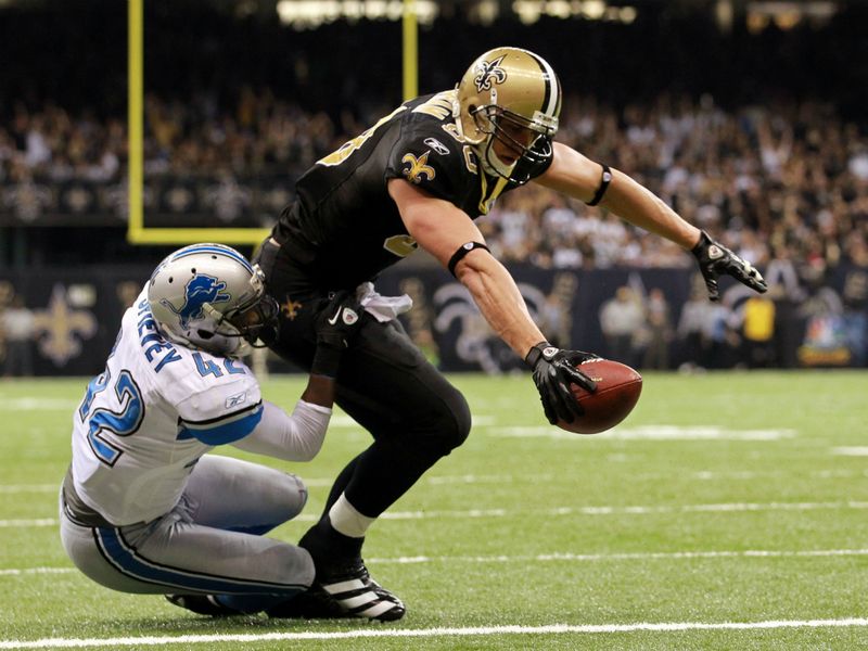 Jimmy Graham was another huge weapon for Nerw Orleans Saints as they beat Detroit Lions.