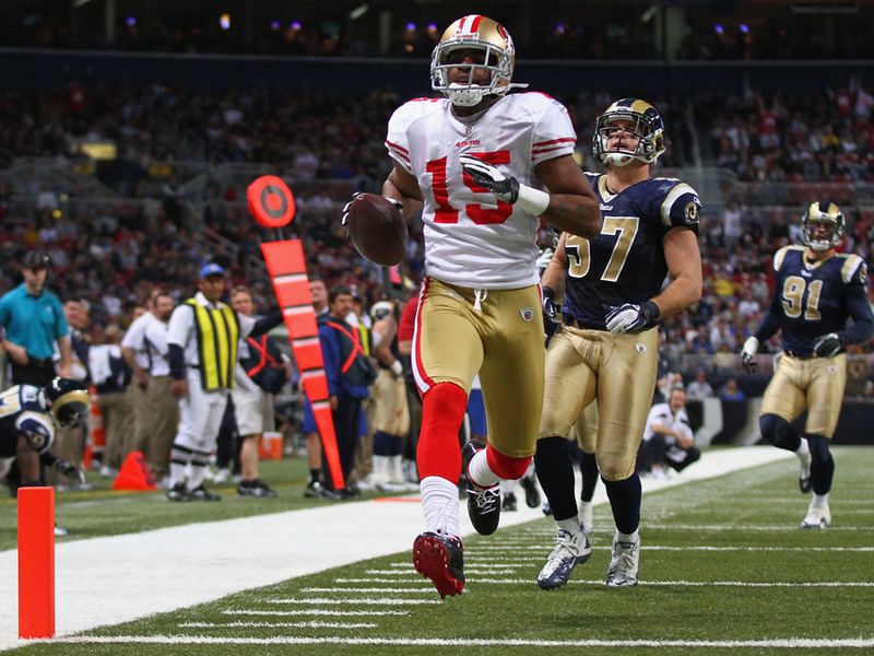 Michael Crabtree scored on a brilliant fake field goal as San Francisco finished second seeds in the NFC.