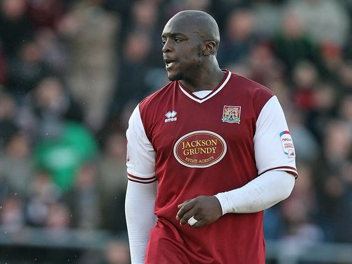 Adebayo Akinfenwa: Rescued a point for the Cobblers