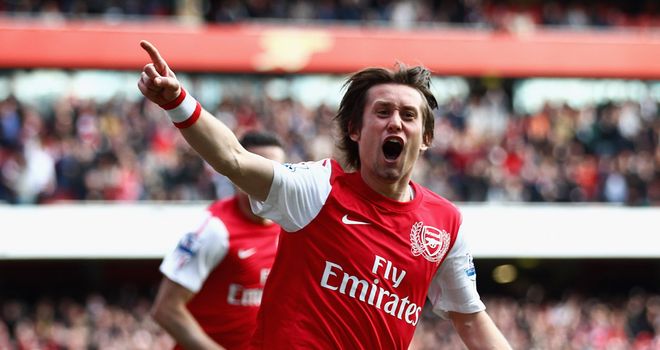 Tomas Rosicky: The Arsenal midfielder is sure he will be fully fit in time for the Euros