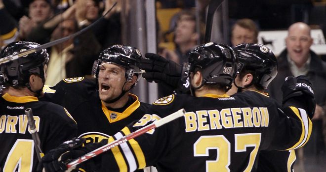 The Bruins clinched the divisional title with victory