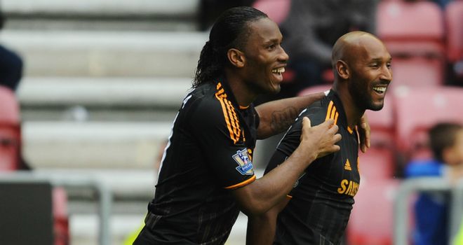 Drogba and Anelka: Look set to stay at Shanghai Shenhua