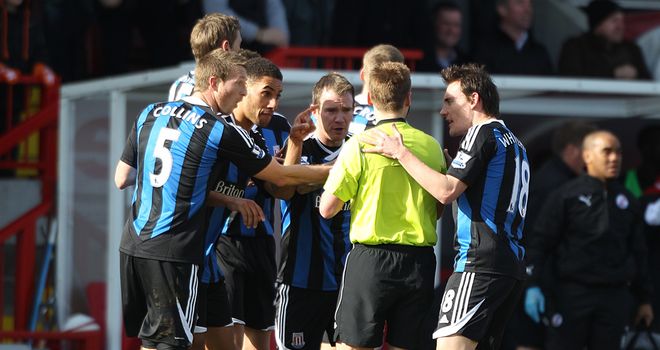 Rory Delap: Was sent off in Sunday's win at Stoke for his challenge on David Hunt