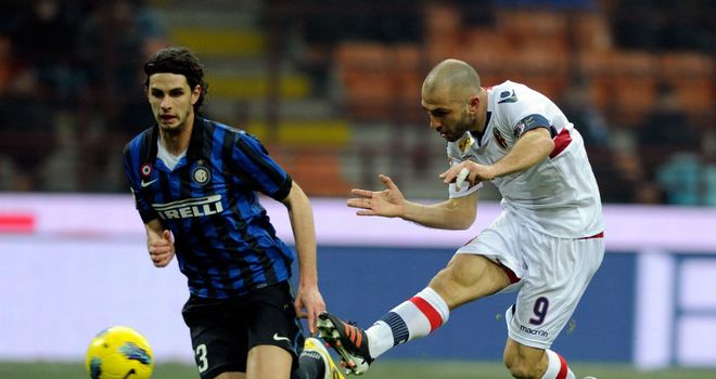 Marco Di Vaio: Striker scored twice as Bologna stunned Inter Milan 3-0 at the San Siro