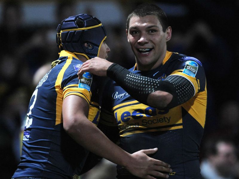 The winger, who was making his first appearance of the season, is congratulated by team-mate Hall.