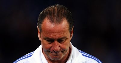 Huub Stevens: Not a happy man
