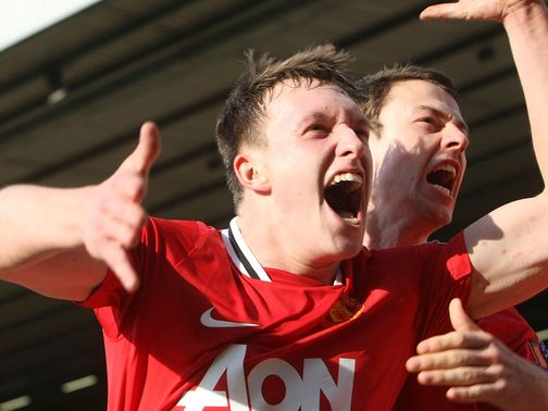 Phil Jones: 40 appearances in debut season