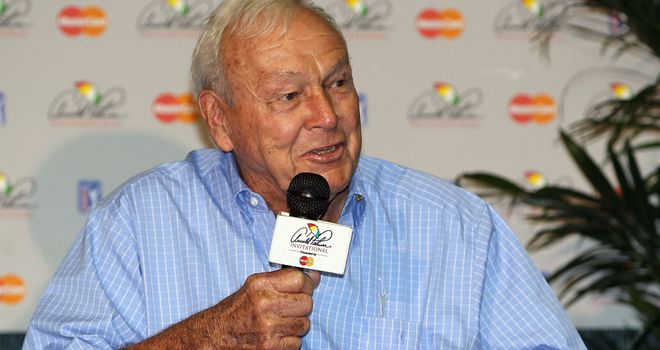 Arnold Palmer: Disappointed by lack of international interest at event
