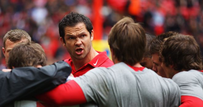 Andy Farrell: Has opted to remain with Saracens