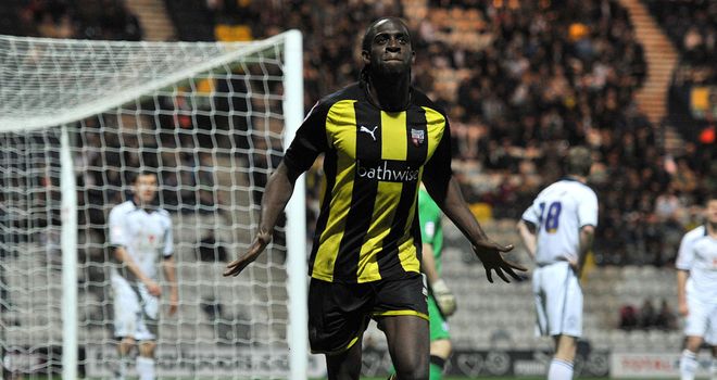 Donaldson: Late equaliser for Bees