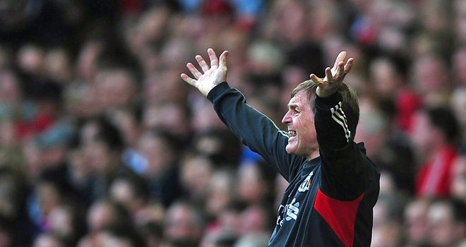 Kenny Dalglish: Will find himself back in familiar surroundings on Sunday