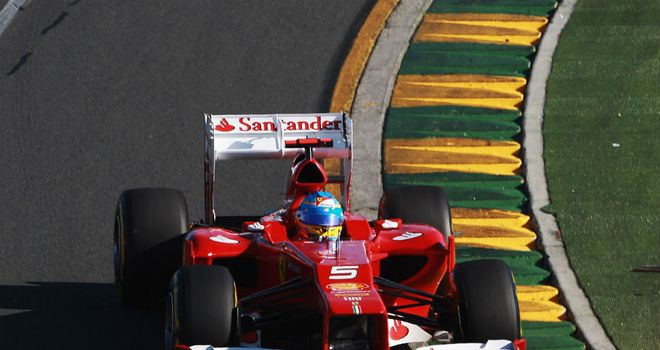 Fernando Alonso: Salvaged fifth place for Ferrari in the Australian Grand Prix