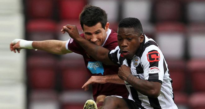 Nigel Hasselbaink: St Mirren striker is in talks over a new contract along with Jeroen Tesselaar