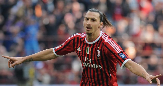 Zlatan Ibrahimovic: Is once again being linked with a move to Manchester City