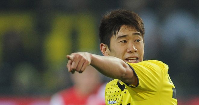 Shinji Kagawa: Looks to be firmly on Sir Alex Ferguson's radar