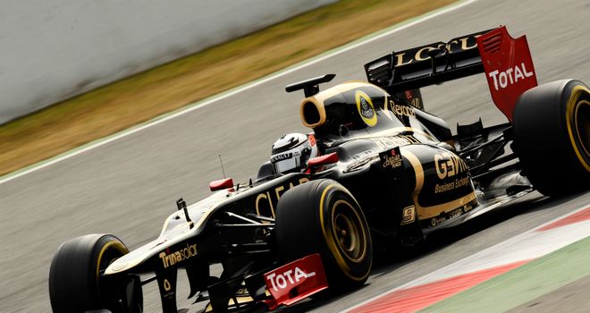 Kimi Raikkonen returns to F1 for Lotus this year
