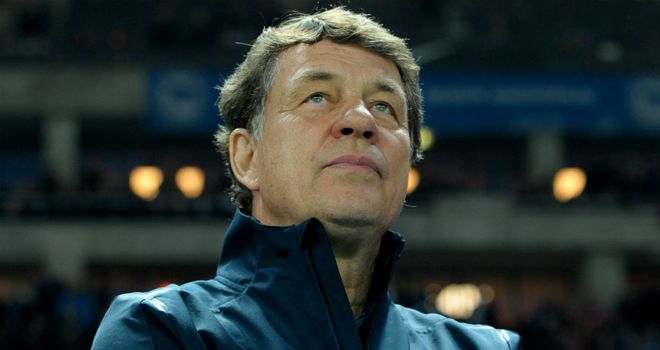 Otto Rehhagel: Has lost three of his four Bundesliga matches in charge of Hertha Berlin