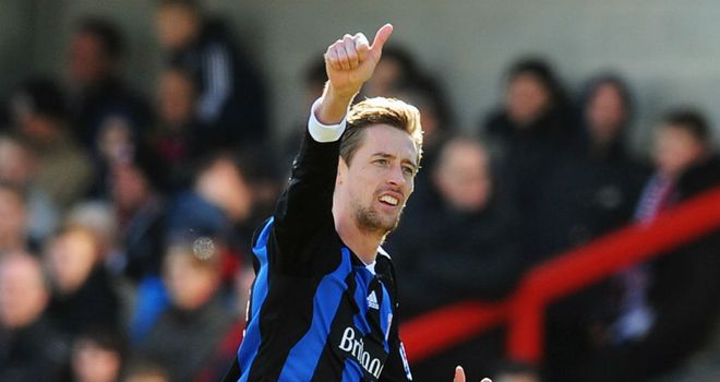 Peter Crouch: Tony Pulis believes striker can make England's Euro 2012 squad