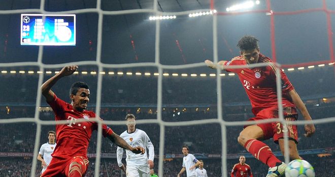 Mario Gomez: The Bayern Munich striker scored four goals against hapless Basel