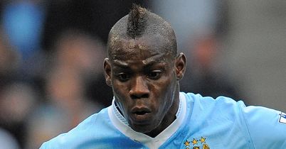Balotelli: Likely to start on the bench against United