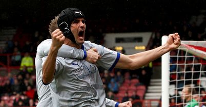 Llera: Celebrates his winner
