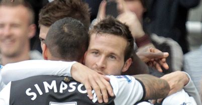 Cabaye: Celebrates opening goal