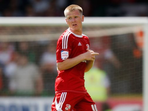 Matt Ritchie: Hit the woodwork for Swindon