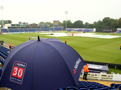 Swalec Stadium: No play possible