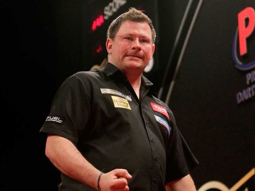 James Wade: Lost first match at Grand Slam