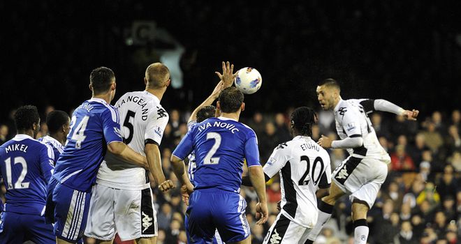 Clint Dempsey: Fulham striker found space against Chelsea and punished them