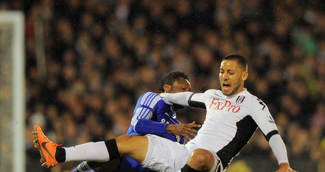 Clint Dempsey: Scored again in the draw with Chelsea and Martin Jol does not want to sell