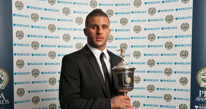 Kyle Walker: Named PFA Young Player of the Year