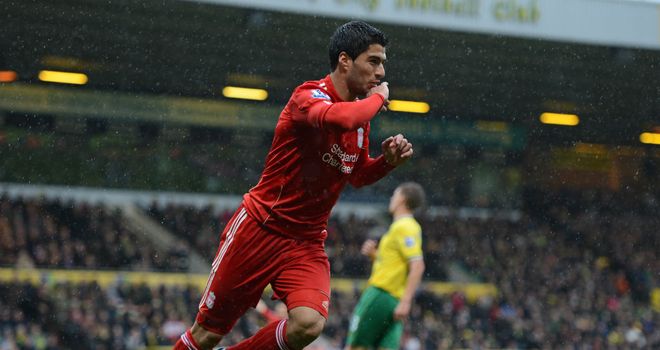 Luis Suarez: Looking to provide plenty of goals and assists in 2012/13