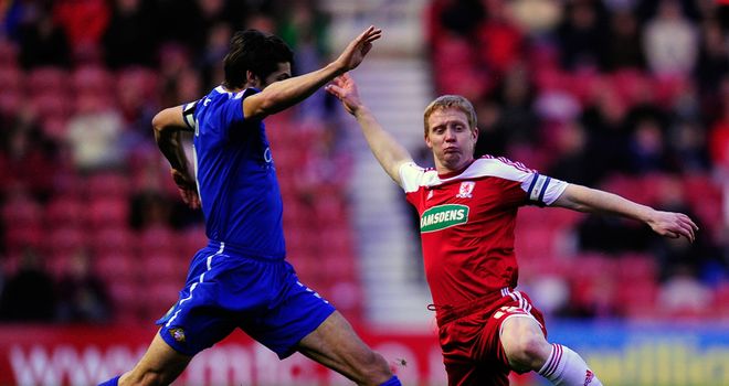 Friend: In action against Boro