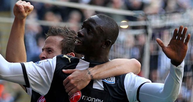 Papiss Cisse: Insisting he has no plans to leave