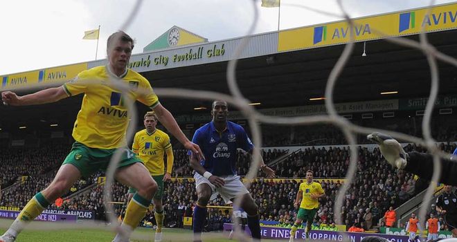 Jonny Howson: Midfielder is hoping to catch the eye of Roy Hodgson like team-mate John Ruddy