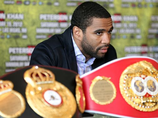 Lamont Peterson: Will defend his title for the first time after a drugs ban