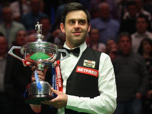 Ronnie O'Sullivan was world champion for the fourth time