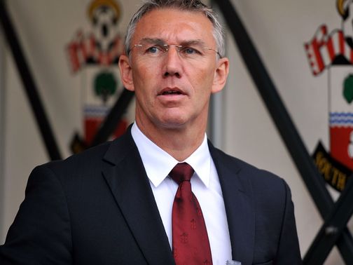 Nigel Adkins: In confident mood