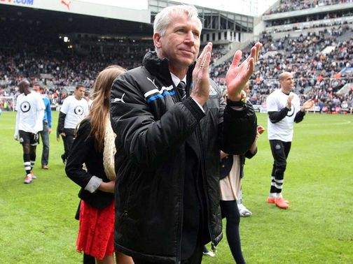 Alan Pardew: Looking to bolster Newcastle squad