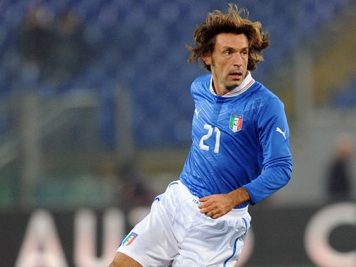 Andrea Pirlo: Acknowledged as Italy's danger man