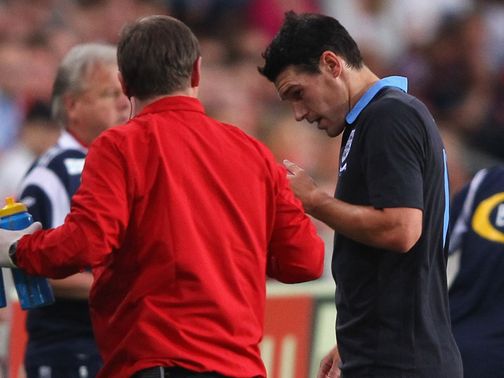 Gareth Barry: Will have scan on Monday