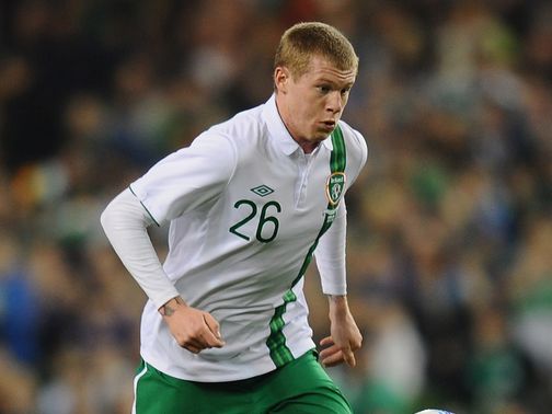 James McClean: Says sorry